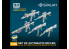 Spalah SP12735 Fusils automatiques AK-74, AK-74 sans chargeur Z10 (UAR-10) AK-105 (ZENITCO) AR-15 1/35