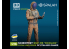 Spalah kit figurine SP10316 Scientifique SSP-99 « Écologiste » de l'univers des jeux « STALKER » 1/16