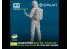 Spalah kit figurine SP10316 Scientifique SSP-99 « Écologiste » de l'univers des jeux « STALKER » 1/16