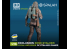 Spalah kit figurine SP10216 Zone d'exclusion du stalker de l'univers des jeux « STALKER » 1/16