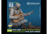 Spalah kit figurine SP10016 Stalker avec une guitare, issu de l'univers des jeux « STALKER » 1/16
