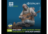 Spalah kit figurine SP10016 Stalker avec une guitare, issu de l'univers des jeux « STALKER » 1/16