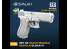 Spalah SP17835 Pistolets Glock-17 5 pièces 1/35