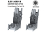 MCC Mini Craft Collection 32003 Sièges éjectable Aces II (DUAL) pour version Late F-16 Biplace 1/32