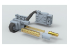Toucan kit TC3D009 Mitrailleuse Gatling M197 20mm côté droit pour MH-60S 1/35