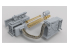 Toucan kit TC3D008 Mitrailleuse Gatling M197 20mm côté gauche pour MH-60S 1/35