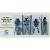 Toucan kit TC3D002J &Eacute;quipage canon antia&eacute;rien quadruple Bofors de 40 mm de l'US Navy avec gilet de sauvetage 1/35
