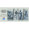 Toucan kit TC3D001 &Eacute;quipage canon antia&eacute;rien quadruple Bofors de 40 mm de l'US Navy 1/35