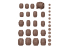 AK interactive AK BASING BITS AKBIT0011 BARILS DE BOIS