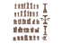 AK interactive AK BASING BITS AKBIT0008 BOUGIES et CHANDELIERS