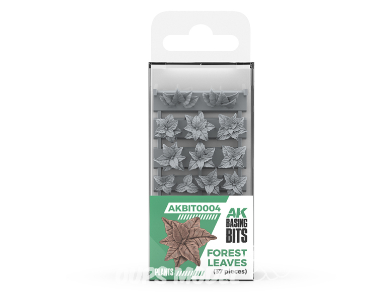 AK interactive AK BASING BITS AKBIT0004 FEUILLES DE LA FORÊT