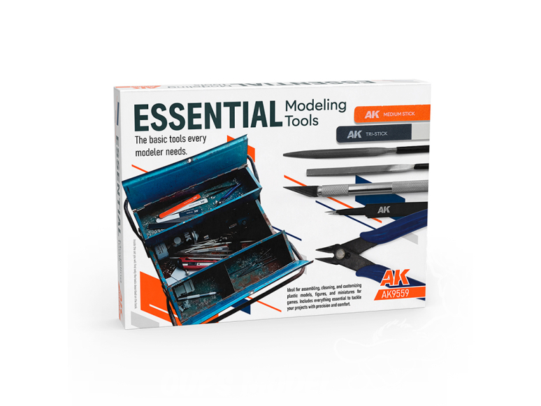AK interactive ak9559 OUTILS ESSENTIELS POUR MAQUETTISTES