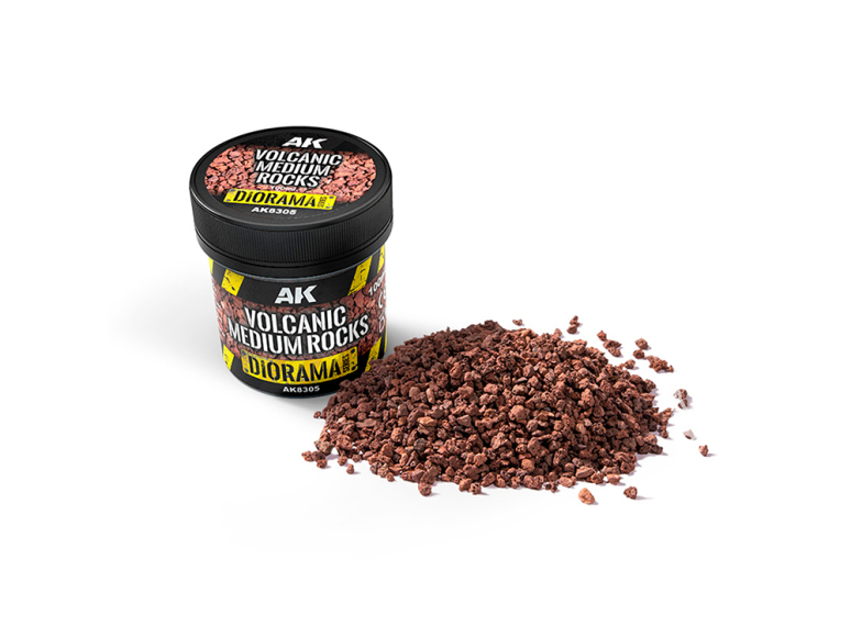 AK interactive ak8305 ROCHES VOLCANIQUES DE DIMENSIONS MOYENNES 100ml