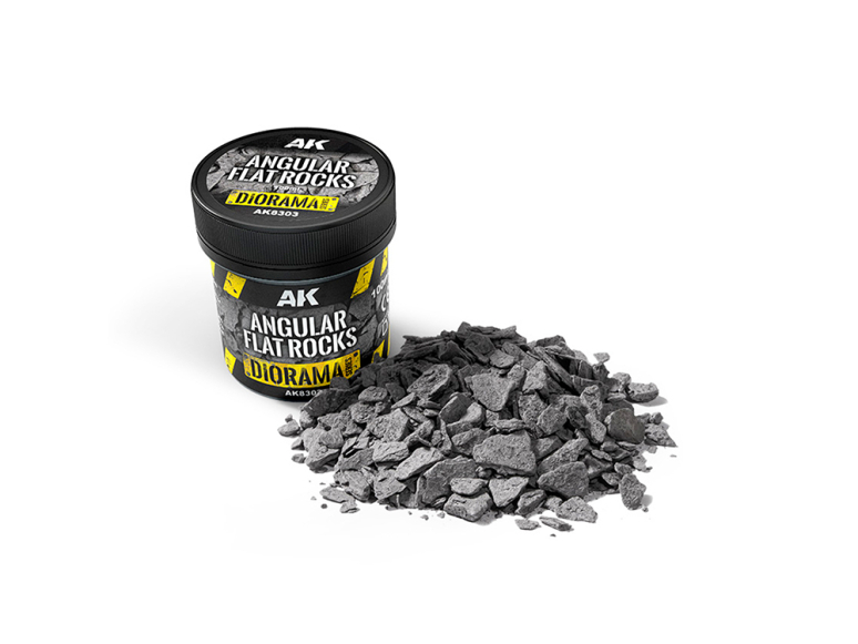 AK interactive ak8303 ROCHERS PLATS ANGULAIRES 100ml