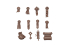 AK interactive AK BASING BITS AKBIT0027 SCEAU ET PARCHEMINS