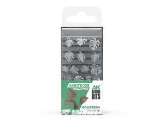 AK interactive AK BASING BITS AKBIT0025 NÉNUPHARS ET QUEUES-DE-CHATS