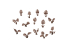 AK interactive AK BASING BITS AKBIT0025 NÉNUPHARS ET QUEUES-DE-CHATS