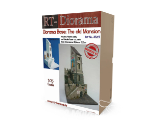 RT-Diorama 35227 Base de diorama Le vieux manoir 1/35
