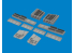 Eduard kit d'amelioration brassin Big SIN648148 Set avancé P-40N Eduard 1/48