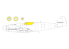 EDUARD photodecoupe avion Big33169 Messerschmitt Bf 109K-4 Kotare 1/32