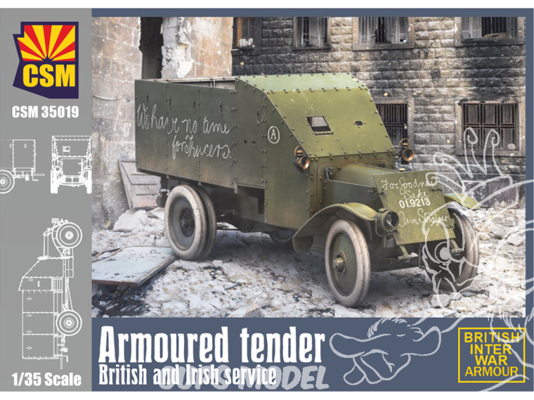 Copper State Models maquettes militaire 35019 Transporteur blindé, service britannique et irlandais 1/35