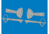 Eduard kit d'amelioration avion brassin Print 6481170 Jambes train d'atterrissage Messerschmitt Bf 109G Eduard 1/48
