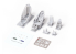 Eduard kit d'amelioration brassin Print 672432 Cockpit F-35C Tamiya 1/72