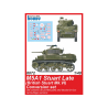 Special Hobby 8072 Kit de conversion pour M5A1 Stuart Late British Stuart MK.VI kit Tamiya 1/48