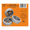 Special Hobby 3D Print P48031 Roues de route soud&eacute;es M5 et M8 kit Tamiya 1/48