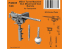 Special Hobby 3D Print P48035 Tourelle de mitrailleuse M5A1 et canons kit Tamiya 1/48