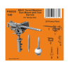 Special Hobby 3D Print P48035 Tourelle de mitrailleuse M5A1 et canons kit Tamiya 1/48