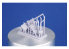 Special Hobby 3D Print P48035 Tourelle de mitrailleuse M5A1 et canons kit Tamiya 1/48