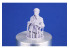 CMK Personnage resine F35409 Commandant de char britannique de la Seconde Guerre mondiale demi-figure 1/35
