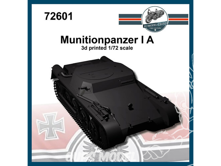 FC MODEL TREND maquette résine 72601 Munitionpanzer I A 1/72