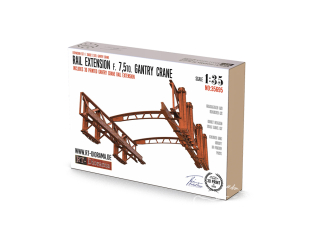 RT-Diorama 35695 Rallonge de rail pour portique de 7,5 m 1/35