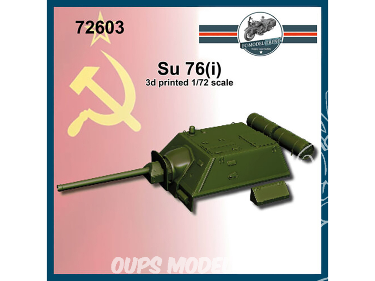 FC MODEL TREND accessoire résine 72603 Su 76(i) 1/72