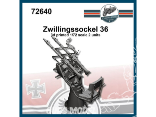 FC MODEL TREND maquette résine 72640 Zwillingssockel 36 1/72