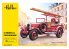 Heller maquette voiture 80733 Citroën C4 Pompiers 1/24