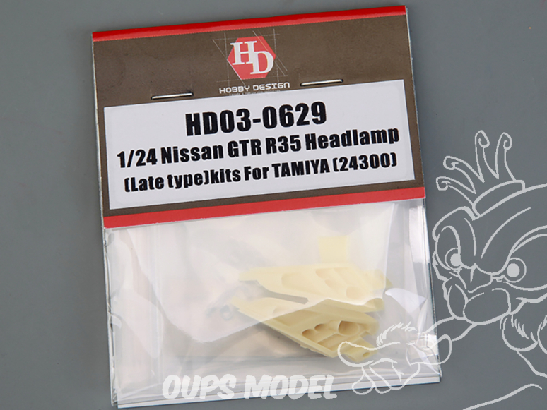 Hobby Design amélioration HD03-0629 Nissan GTR R35 Phares type late Tamiya 24300 1/24