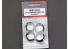 Hobby Design amélioration 03-0447 Pneus souples 17" Yokohama Advan AD08 295/40R17 1/24