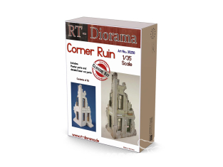 RT-Diorama 35256 Coin de maison en ruine 1/35