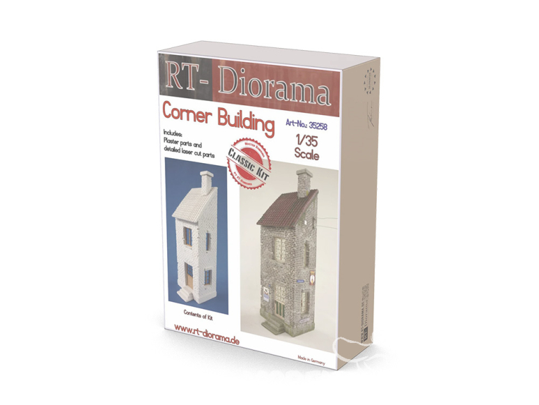 RT-Diorama 35258 Bâtiment d'angle 1/35