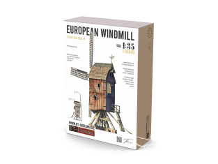 RT-Diorama 35049 Moulin à vent européen pour Base 35053 1/35