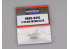 Hobby Design amélioration HD03-0316 Kits d'admission d'air 1/24