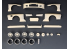 Hobby Design kit d'amélioration voiture HD03-0509 Kit Wide Body RB Pandem Nissan R32 Tamiya 1/24