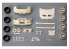Hobby Design kit d'amélioration voiture HD03-0524 Kit FQ-400 Mitsubishi Lancer Evolution X Aoshima 1/24