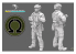 Blacksnake Model figurine UKS-05-72 Soldat Ukrainien Omega figurine 5 Opérateur des forces spéciales 1/72