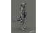 Blacksnake Model figurine UKS-06-72 Soldat Ukrainien Omega figurine 6 Opérateur des forces spéciales Mitrailleur 1/72