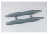 Snowman model maquette bateau SP-7056 Dirigeable de classe Q Zeppelin 1/700