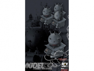 Afv Club maquette bateau af35261 MINES ALLEMANDES EMC TYPE II 1/35